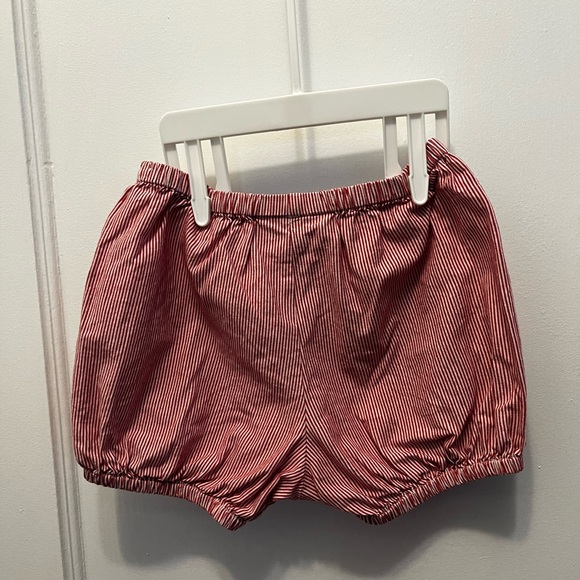 Cherry smocked boutique dress & bloomers - Picture 5 of 6